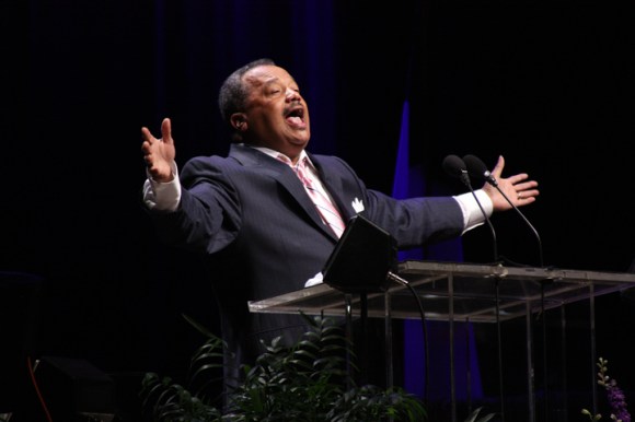"We need to understand that we're in this together," Luter said in his president's address. "It's not about your church and my church. It's not about your ministry and my ministry. If's not about your kingdom and my kingdom. It's about all of us as Southern Baptists working together."