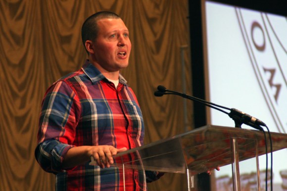 Scott Venable shares his story of planting a church in Chicago at the WMU Missions Celebration in Houston.