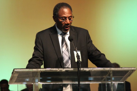 Marvin Parker, pastor of Broadview Missionary Baptist Church and a member of the SBC Committee on Order of Business, closed the revival service in prayer.