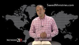 This image was captured from a 2012 YouTube video Saeed Abedini made before his 2013 imprisonment for his faith. 