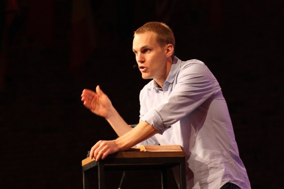 “The more our lives are devoted to spreading this gospel,” said David Platt at an October meeting near St. Louis, “…do we really think that our adversary and the spiritual forces of evil in the heavenly realms are going to sit back and just watch that take place?"