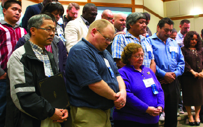 Amid the chaos, praise