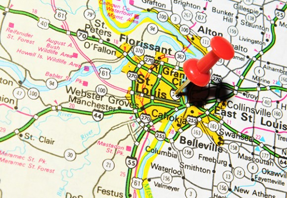St. Louis map pin2