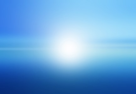 Blue abstract background with white spot light, abstract tropica