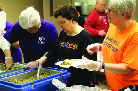 Food Pantry serving