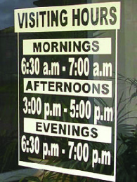 Office hours sign